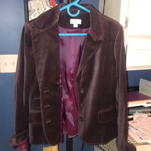 Burgundy/Plum Blazer